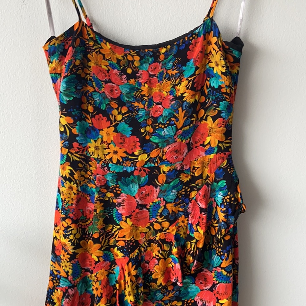 Lovers and Friends x Revolve Claudia Mini Dress in Dark Bouquet Floral - Picture 6 of 16